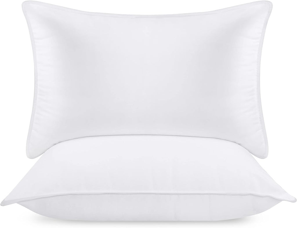 White Brushed Microfiber Duvet cover with Pillowcases - Breathable, Hypoallergenic Quilt Cover